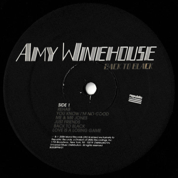 Amy Winehouse - Back To Black | Mint (M) Mint (M)