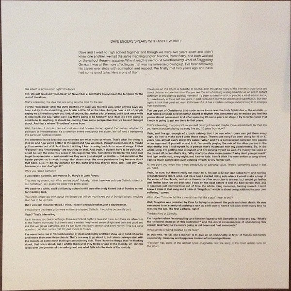 Andrew Bird - My Finest Work Yet | Mint (M) Mint (M)