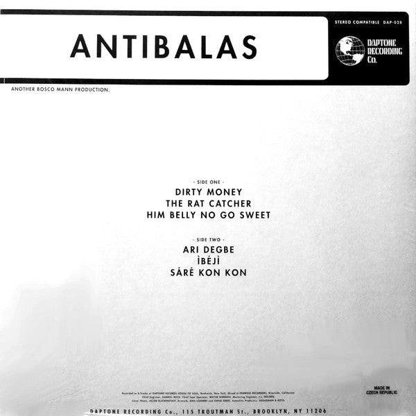 Antibalas | Mint (M) Mint (M)