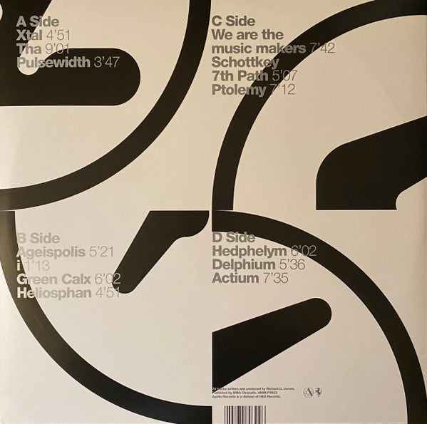 Aphex Twin Selected Ambient Works 85-92 Apollo 2xLP, Album, RE, RM Mint (M) Mint (M)