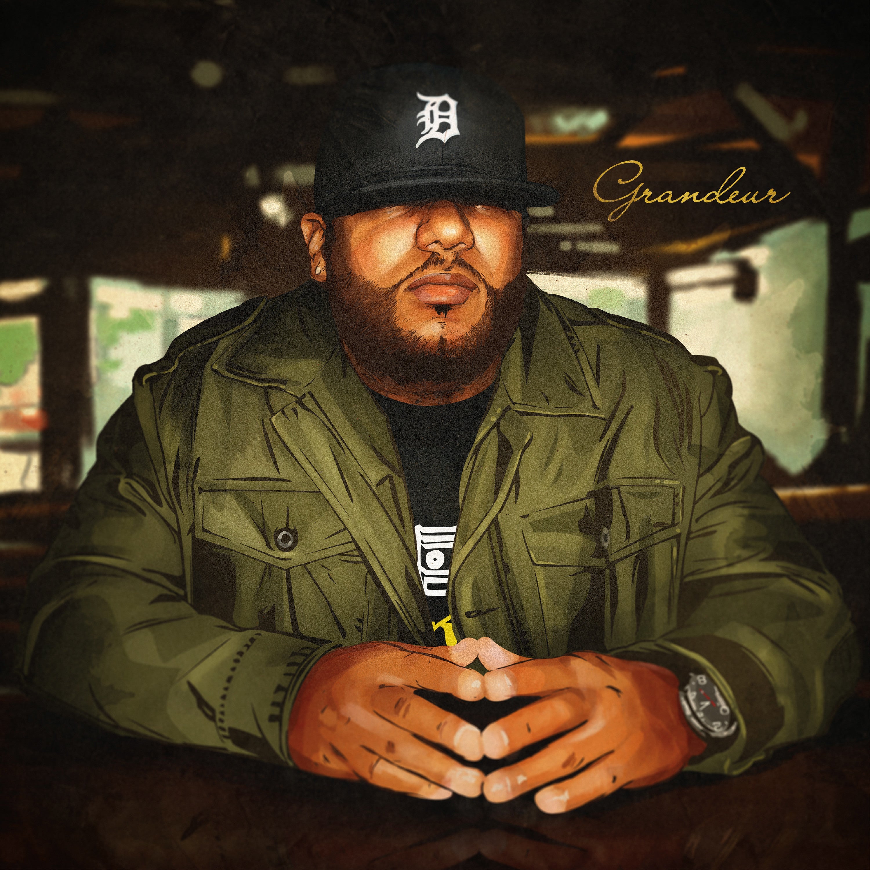 Grandeur (Olive Green Vinyl) | Mint (M) Mint (M)