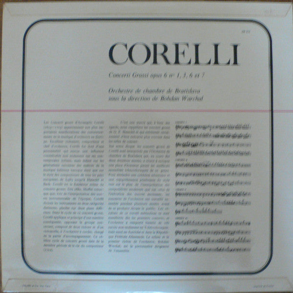 Quatre Concerti Grossi | Very Good Plus (VG+) Near Mint (NM)
