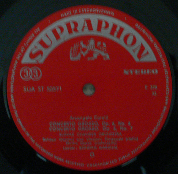 Quatre Concerti Grossi | Very Good Plus (VG+) Near Mint (NM)