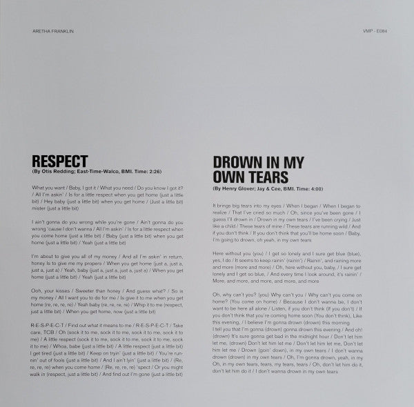 I Never Loved A Man The Way I Love You (COLOR VMP VINYL) | Mint (M) Mint (M)