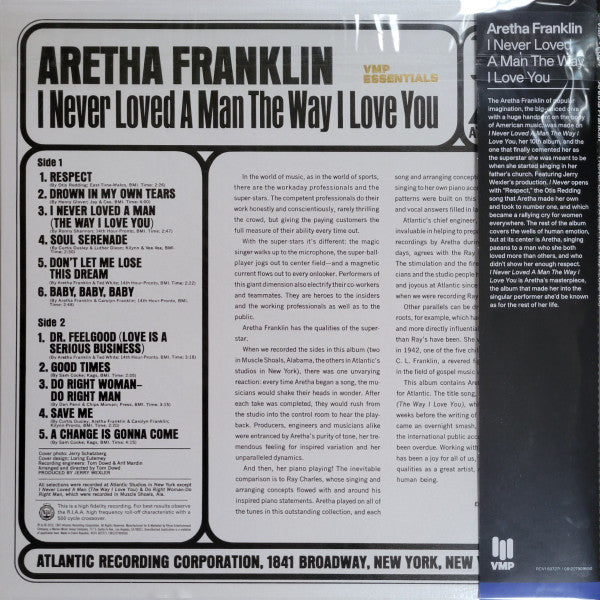 I Never Loved A Man The Way I Love You (COLOR VMP VINYL) | Mint (M) Mint (M)