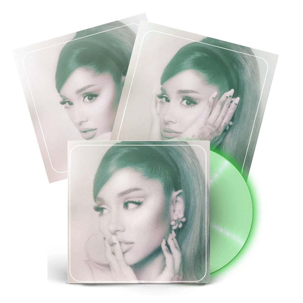 Ariana Grande - Positions (Limited Edition, Glow-In-The-Dark Colored Vinyl) | Mint (M) Mint (M)