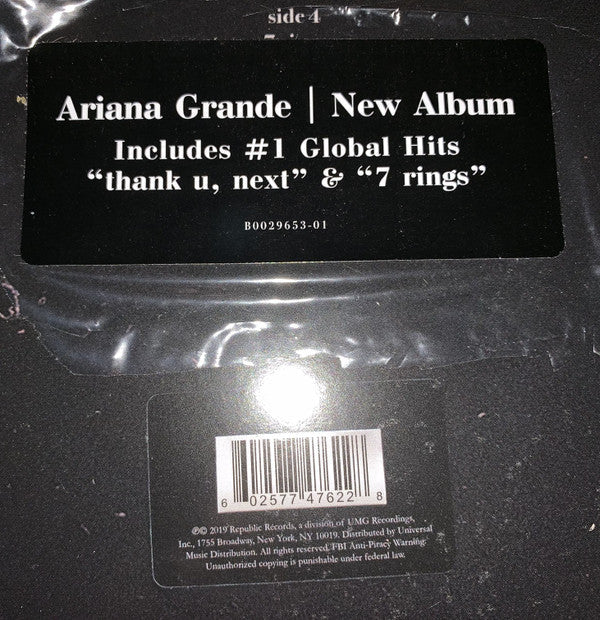 Ariana Grande - Thank U, Next | Mint (M) Mint (M)