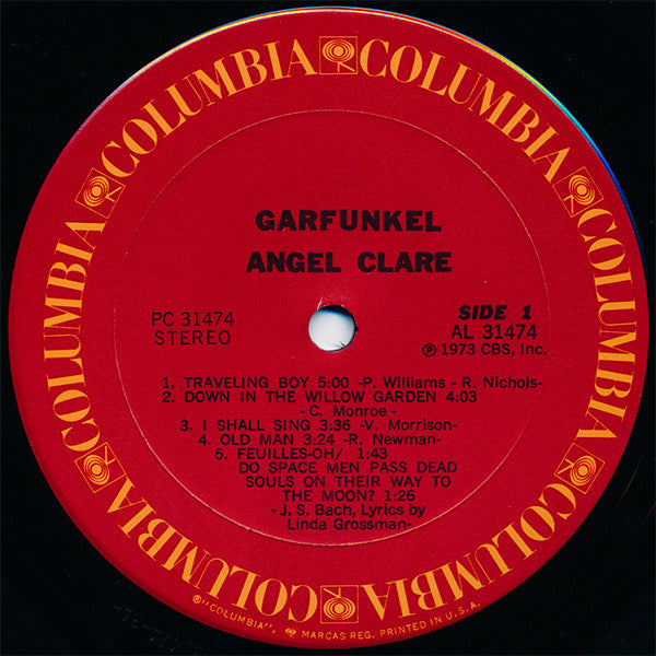 Art Garfunkel - Angel Clare | Near Mint (NM) Near Mint (NM)