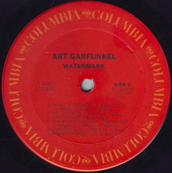 Watermark | Very Good Plus (VG+) Very Good Plus (VG+)