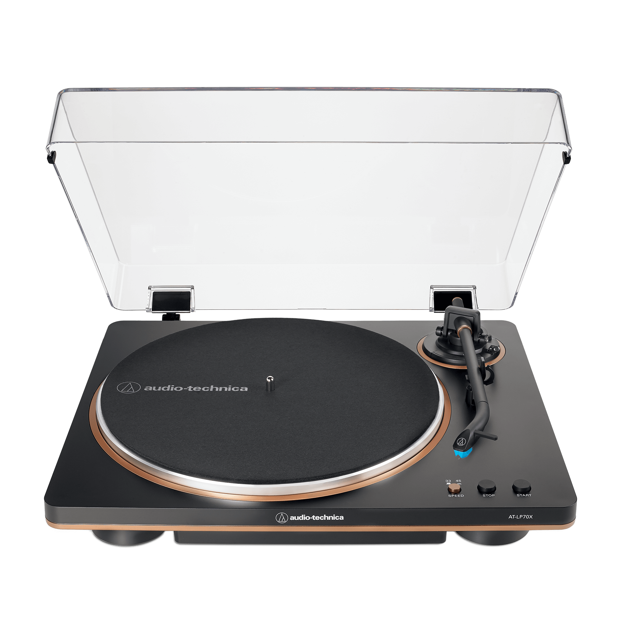 Audio Technica - AT-LP70X-BZ - FULLY AUTO BELT-DRIVE TT, BLACK/BRONZE |