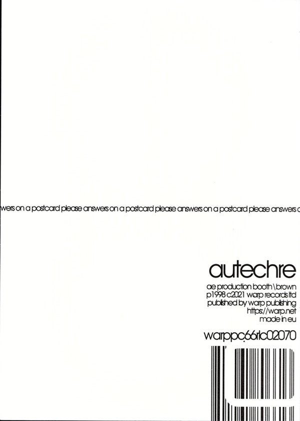 Autechre LP5 Warp Records 2xLP, Album, RE Mint (M) Mint (M)