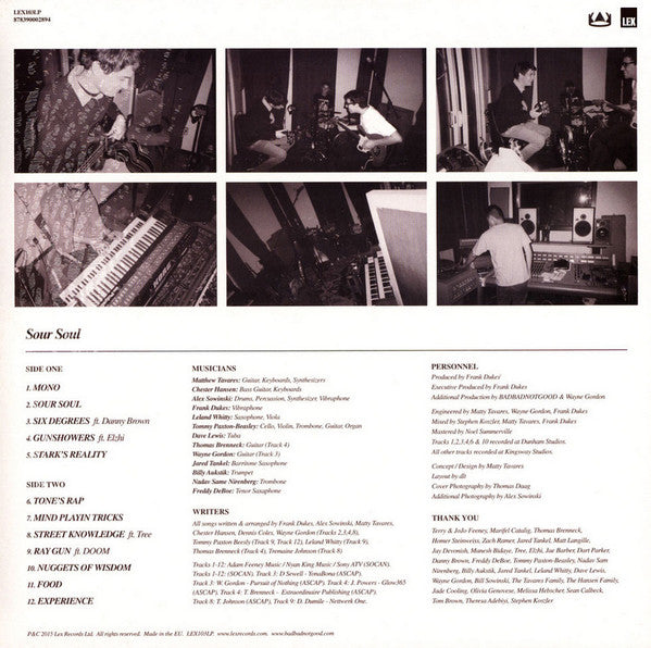 BadBadNotGood & Ghostface Killah - Sour Soul | Mint (M) Mint (M)