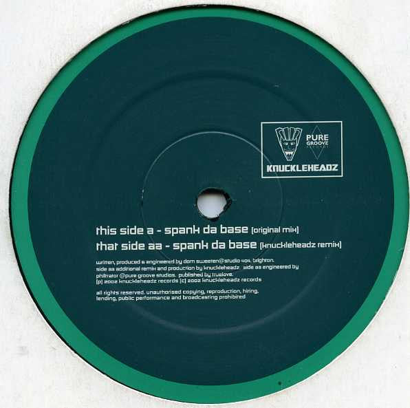 Spank Da Base (VINYL) | Very Good Plus (VG+) Very Good Plus (VG+)