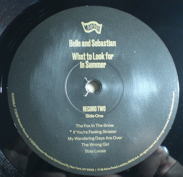 Belle & Sebastian - What To Look For In Summer | Mint (M) Mint (M)