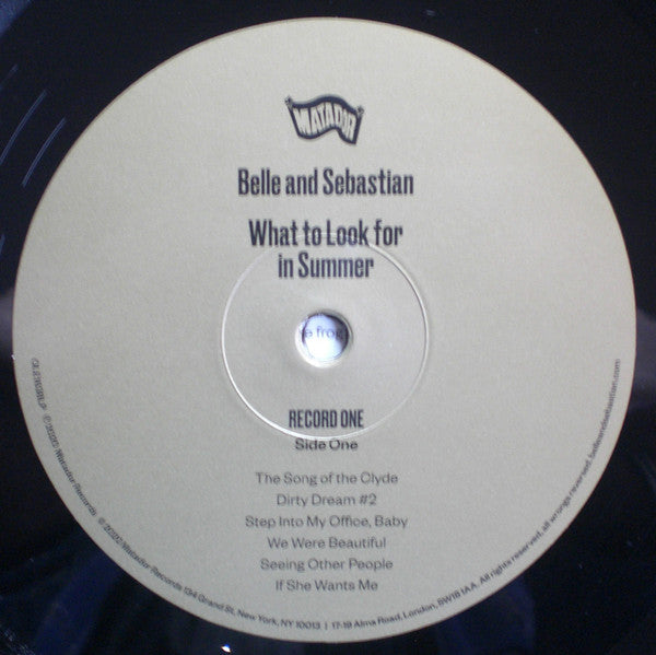 Belle & Sebastian - What To Look For In Summer | Mint (M) Mint (M)