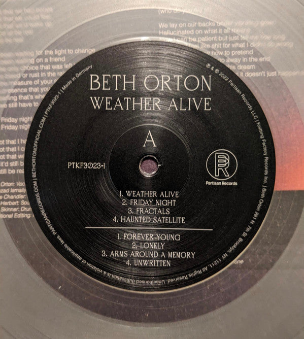Beth Orton - Weather Alive | Mint (M) Mint (M)