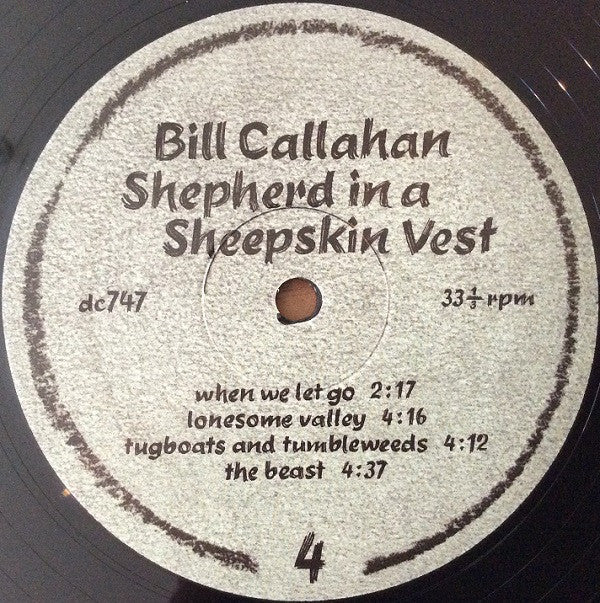 Bill Callahan Shepherd In A Sheepskin Vest Drag City 2xLP, Album Mint (M) Mint (M)