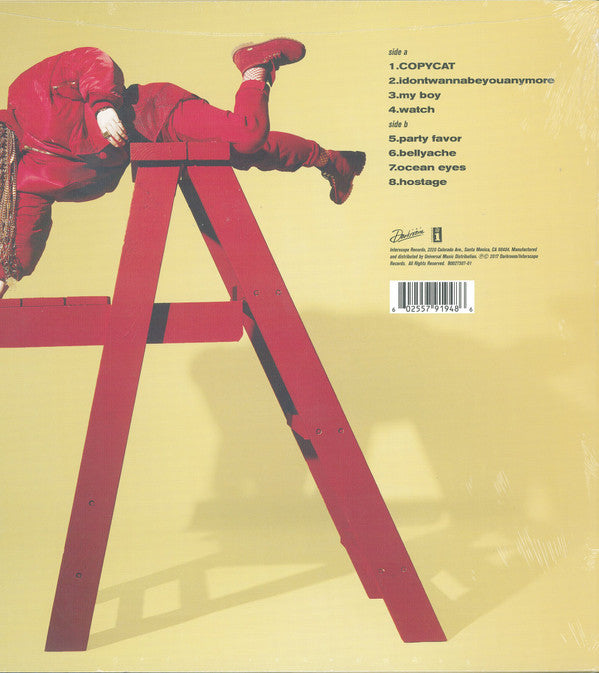 Billie Eilish - Dont Smile At Me (RED VINYL) | Mint (M) Mint (M)
