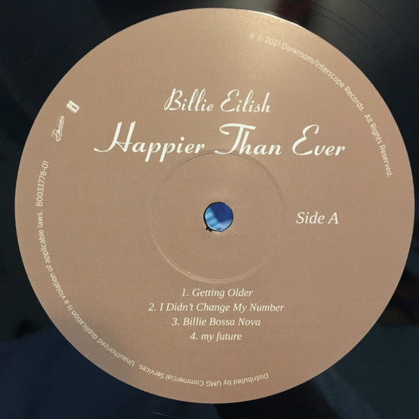 Billie Eilish - Happier Than Ever | Mint (M) Mint (M)