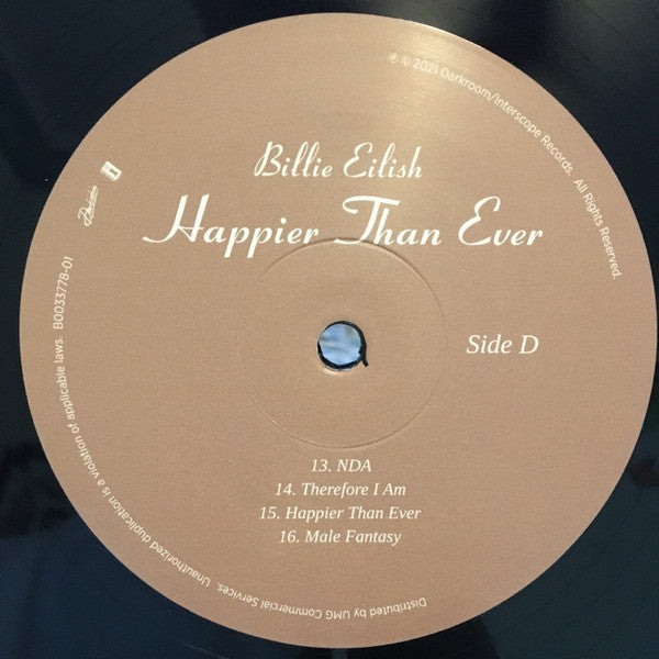 Billie Eilish - Happier Than Ever | Mint (M) Mint (M)