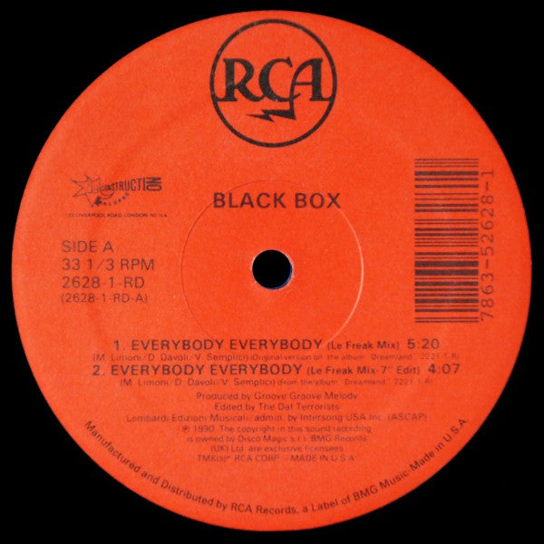 Everybody Everybody (VINYL) | Mint (M) Generic