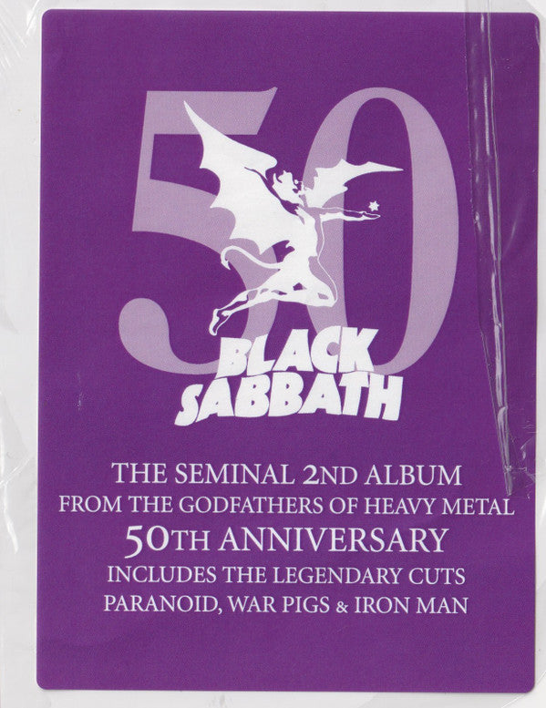 Black Sabbath Paranoid BMG, Sanctuary LP, Album, RE, RP, 180 Mint (M) Mint (M)