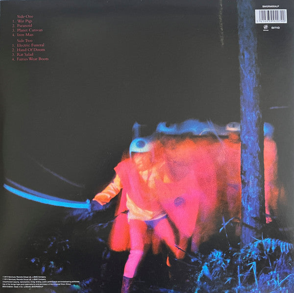 Black Sabbath Paranoid BMG, Sanctuary LP, Album, RE, RP, 180 Mint (M) Mint (M)
