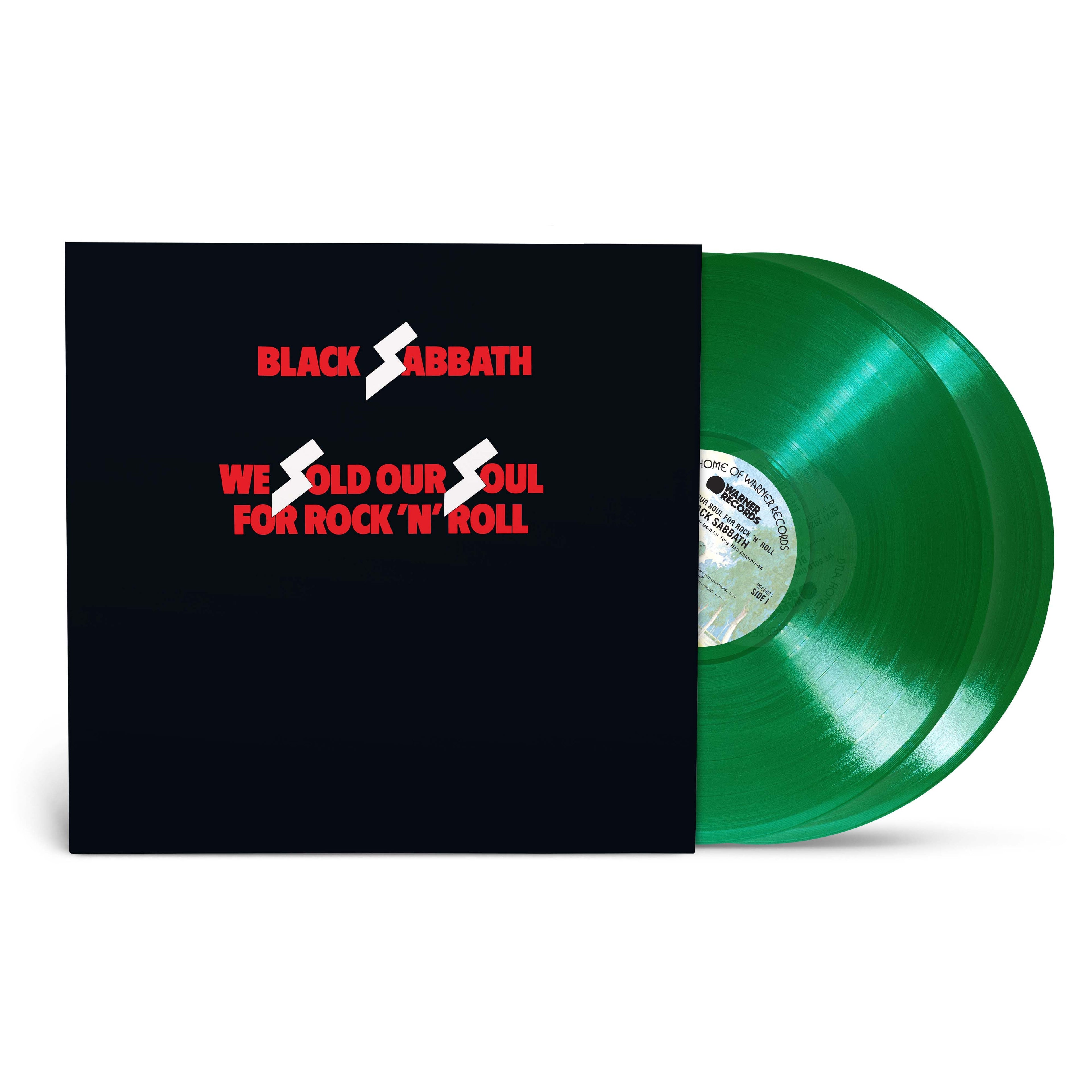 Black Sabbath - We Sold Our Souls To Rock 'N' Roll (2xTRANSLUCENT GREEN VINYL) | Mint (M) Mint (M)