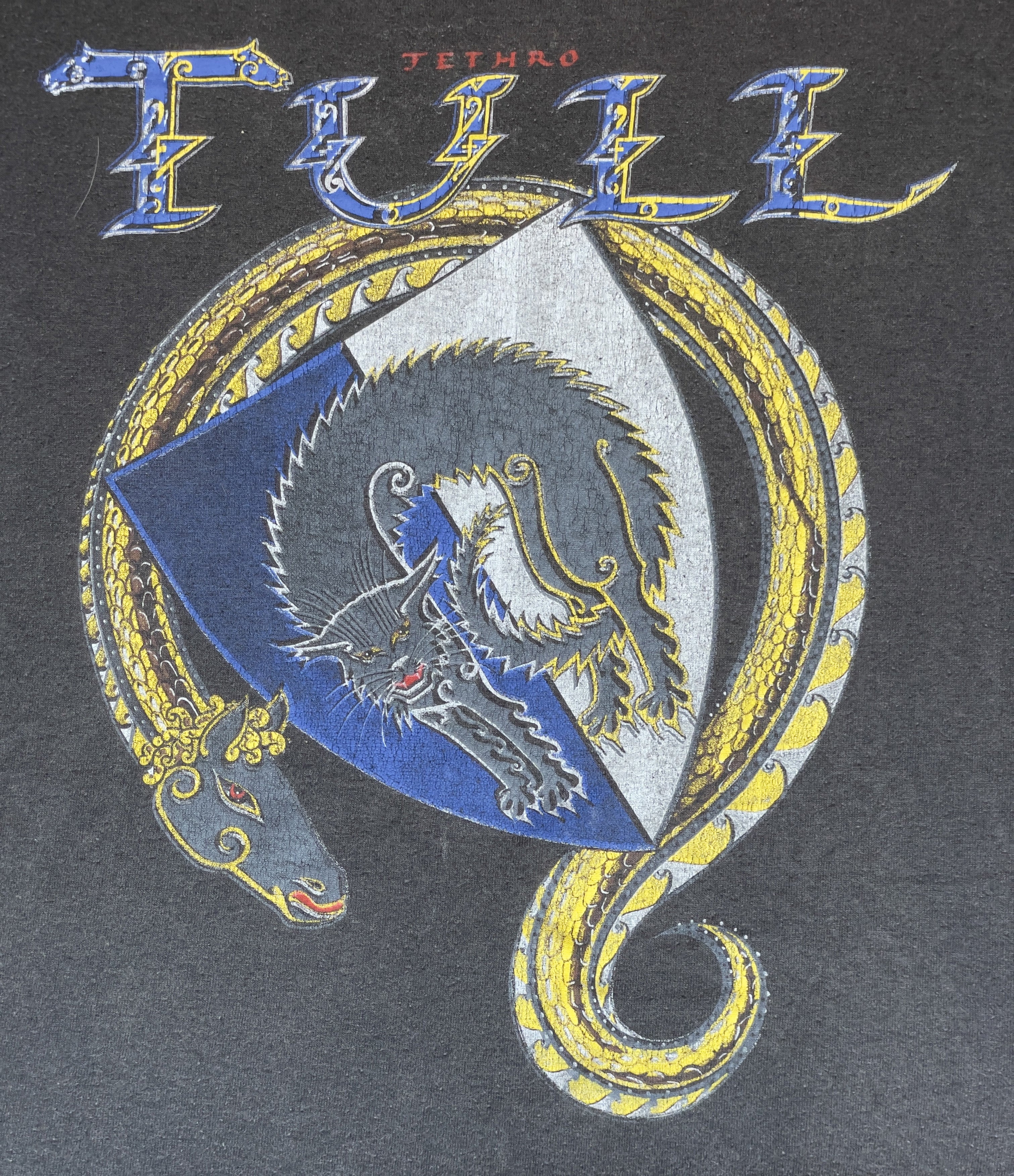 1987 Tour | Men's Black 50/50 XL Short Sleeve T-Shirt |