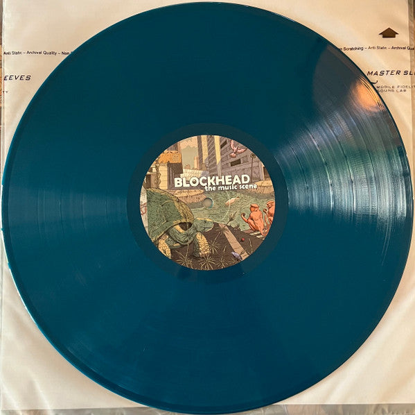 Blockhead - The Music Scene (OPAQUE TEAL VINYL) | Mint (M) Mint (M)
