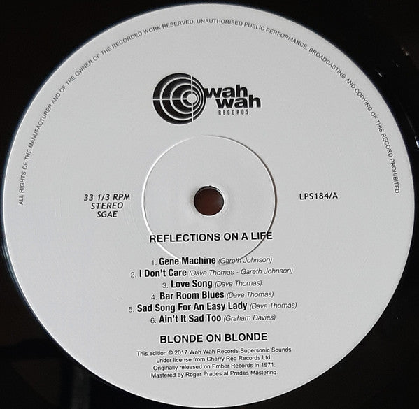 Reflections On A Life (VINYL) | Mint (M) Mint (M)