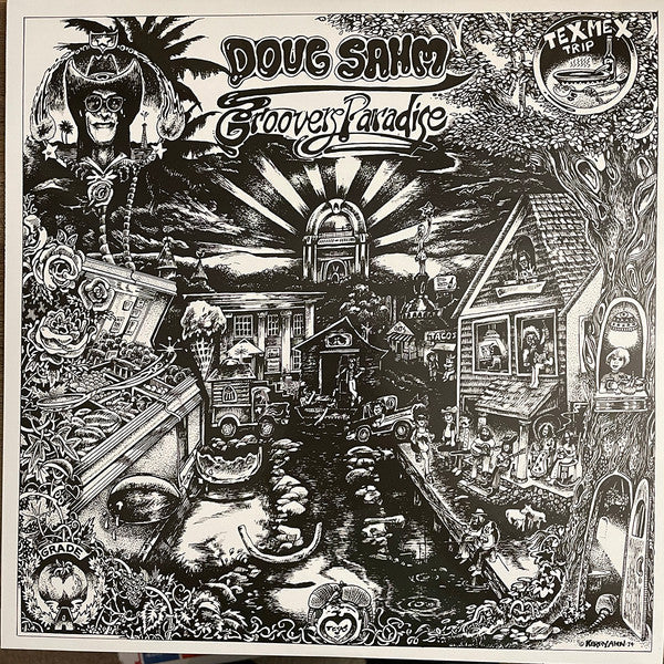 Doug Sahm Groover's Paradise LP Mint (M) Mint (M)