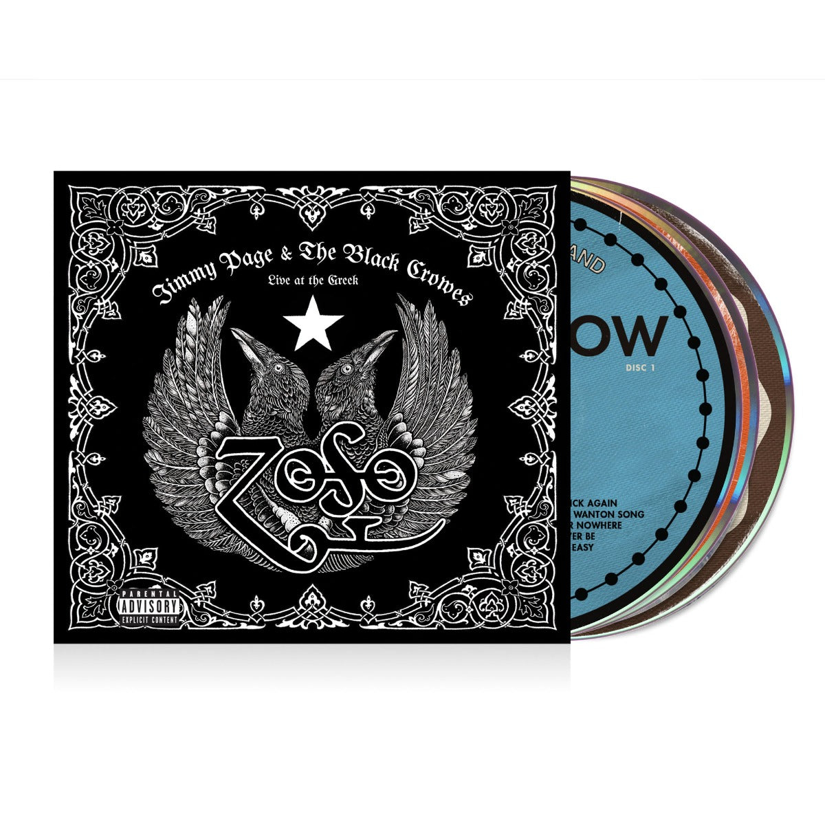 Jimmy Page & The Black Crowes - Live At The Greek (3xCD) | Mint (M) Mint (M)