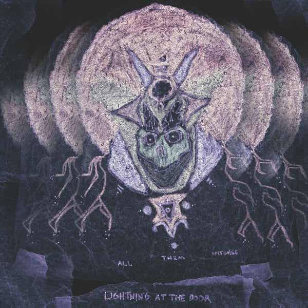 Lightning At The Door (PINK W BLUE SWIRLS VINYL) | Mint (M) Mint (M)