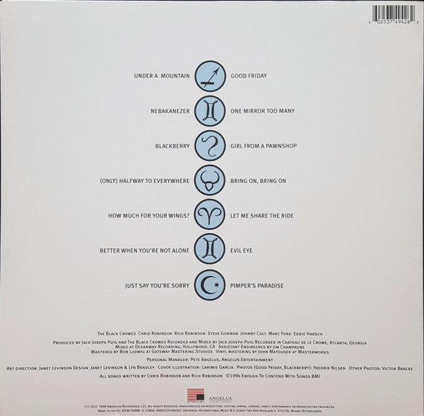 The Black Crowes - Three Snakes And One Charm | Mint (M) Mint (M)