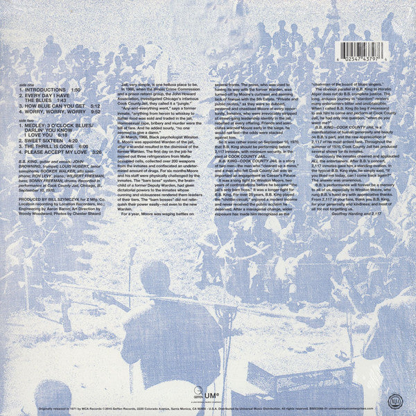 B.B. King - Live In Cook County Jail | Mint (M) Mint (M)