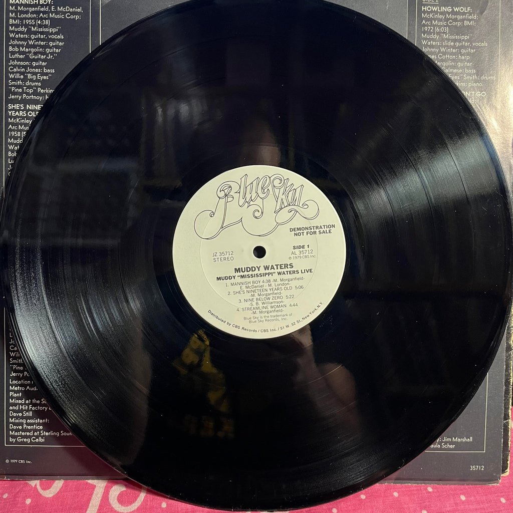 Muddy Waters - Muddy "Mississippi" Waters Live *SIGNED/PROMO* |
