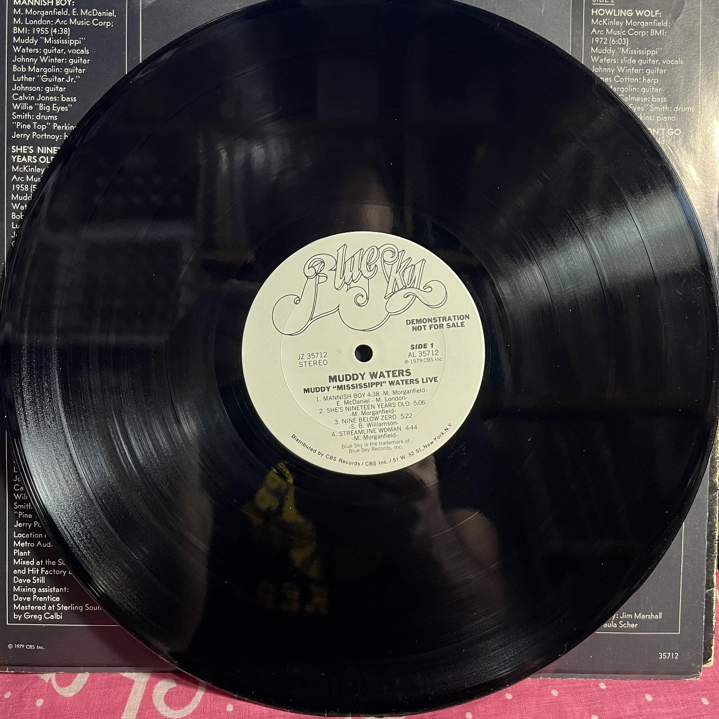 Muddy Waters - Muddy "Mississippi" Waters Live *SIGNED/PROMO* |