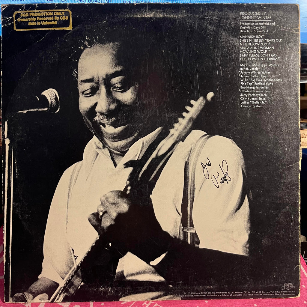 Muddy Waters - Muddy "Mississippi" Waters Live *SIGNED/PROMO* |