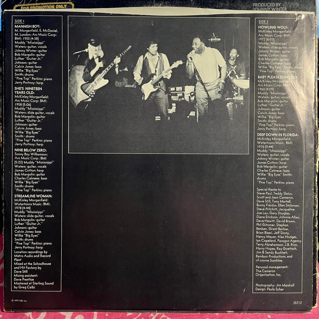 Muddy Waters - Muddy "Mississippi" Waters Live *SIGNED/PROMO* |