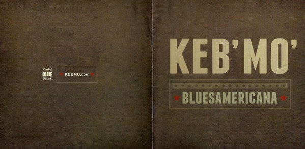 Keb' Mo' - Bluesamericana (CD) | Excellent+ (EX+) Excellent (EX)