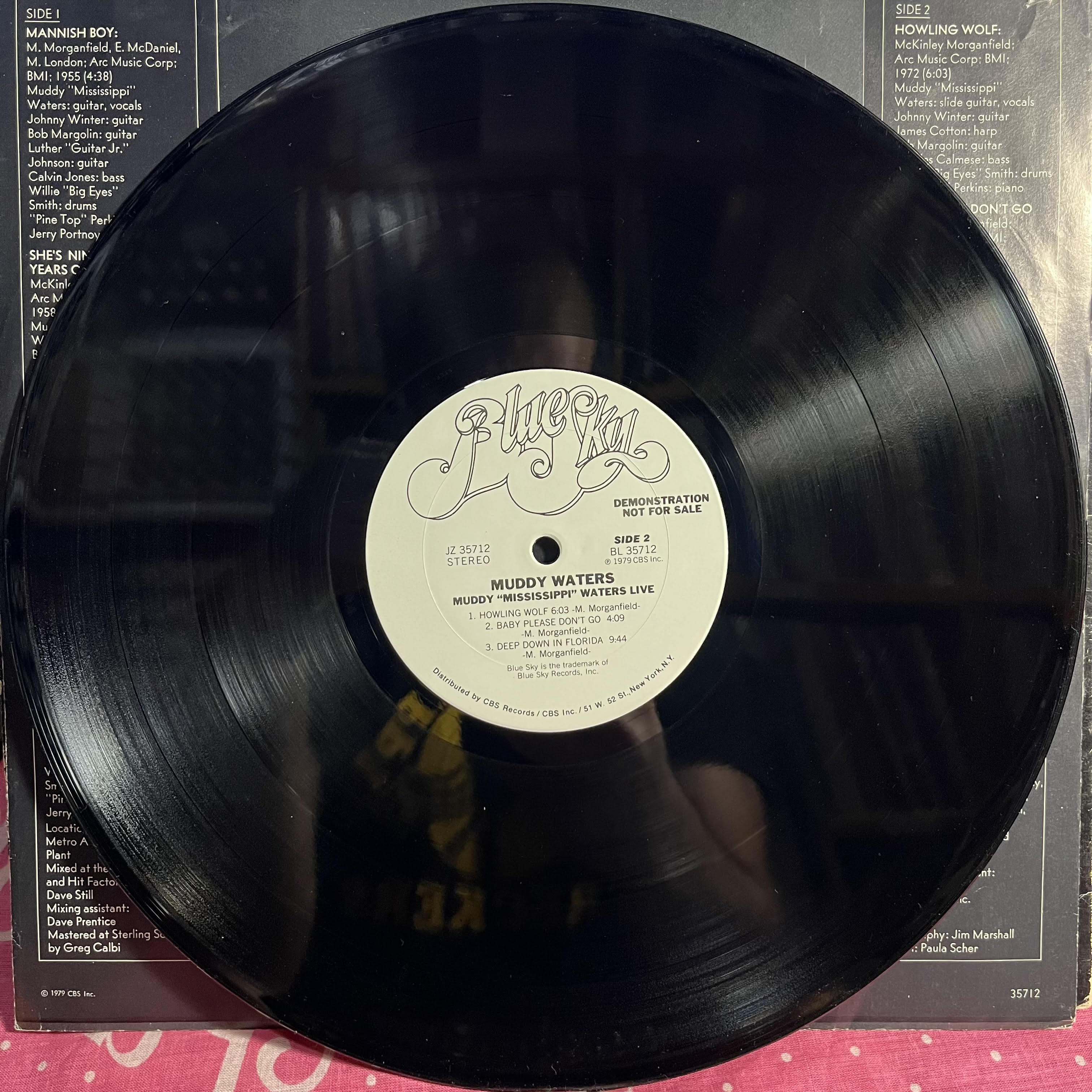 Muddy Waters - Muddy "Mississippi" Waters Live *SIGNED/PROMO* |