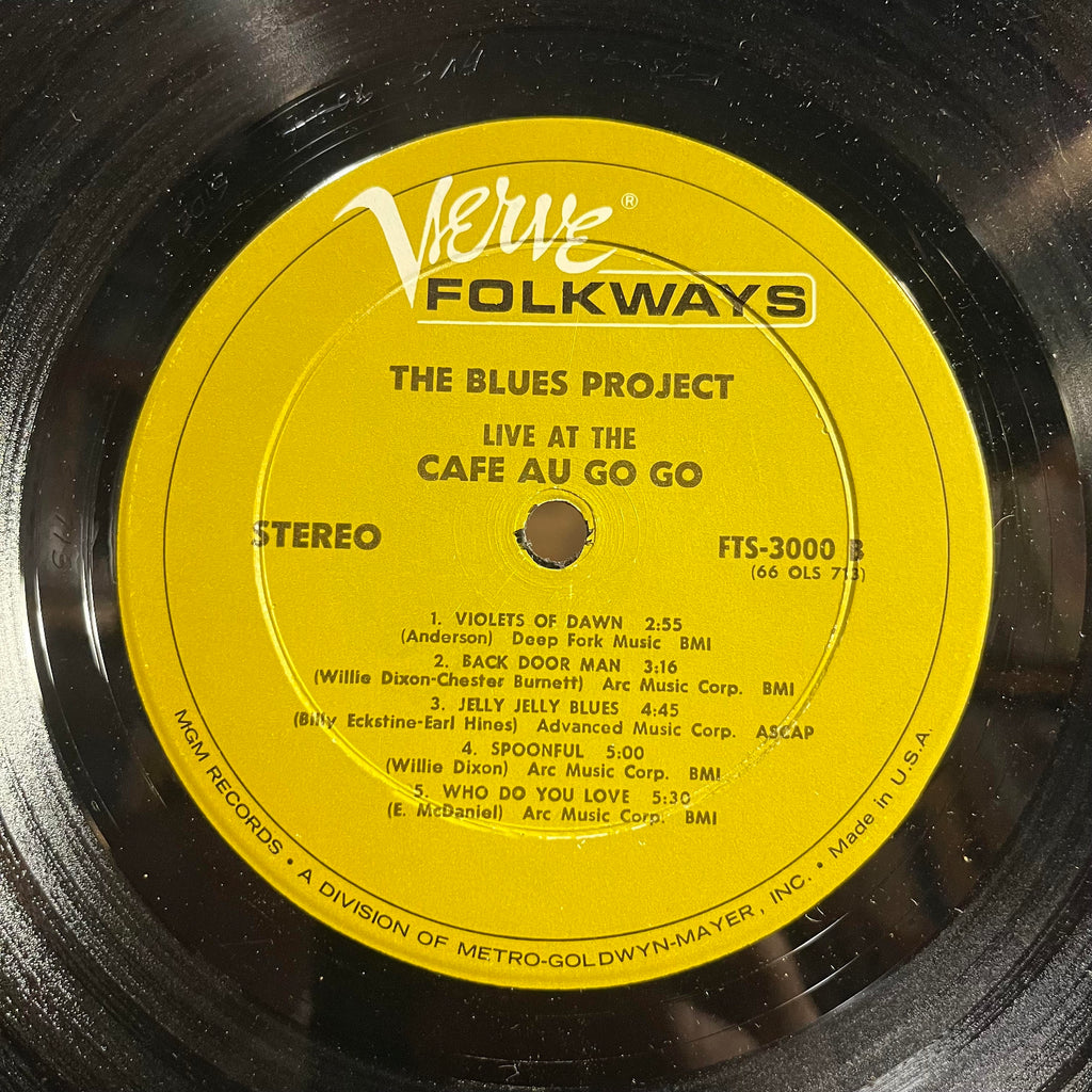 The Blues Project - Live At The Cafe Au Go Go *STEREO* | Excellent (EX) Excellent (EX)