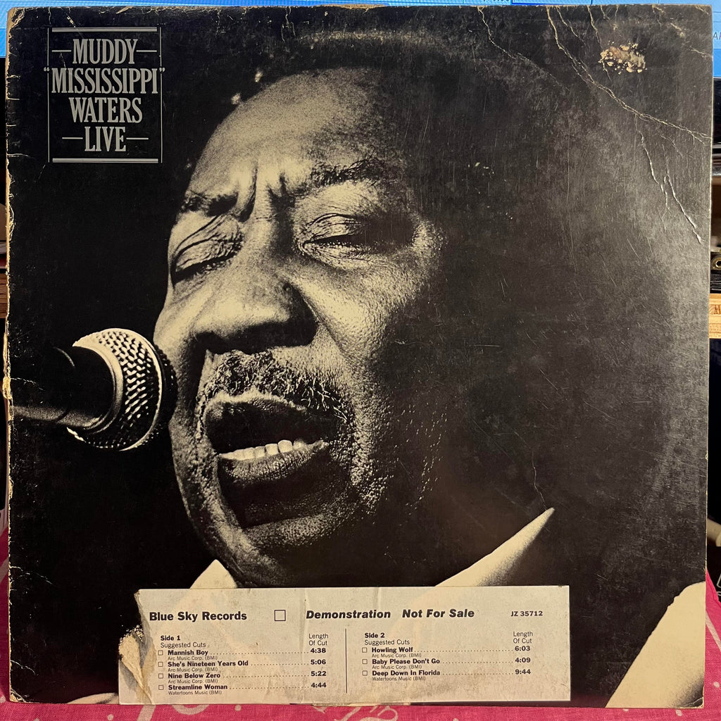 Muddy Waters - Muddy "Mississippi" Waters Live *SIGNED/PROMO* |