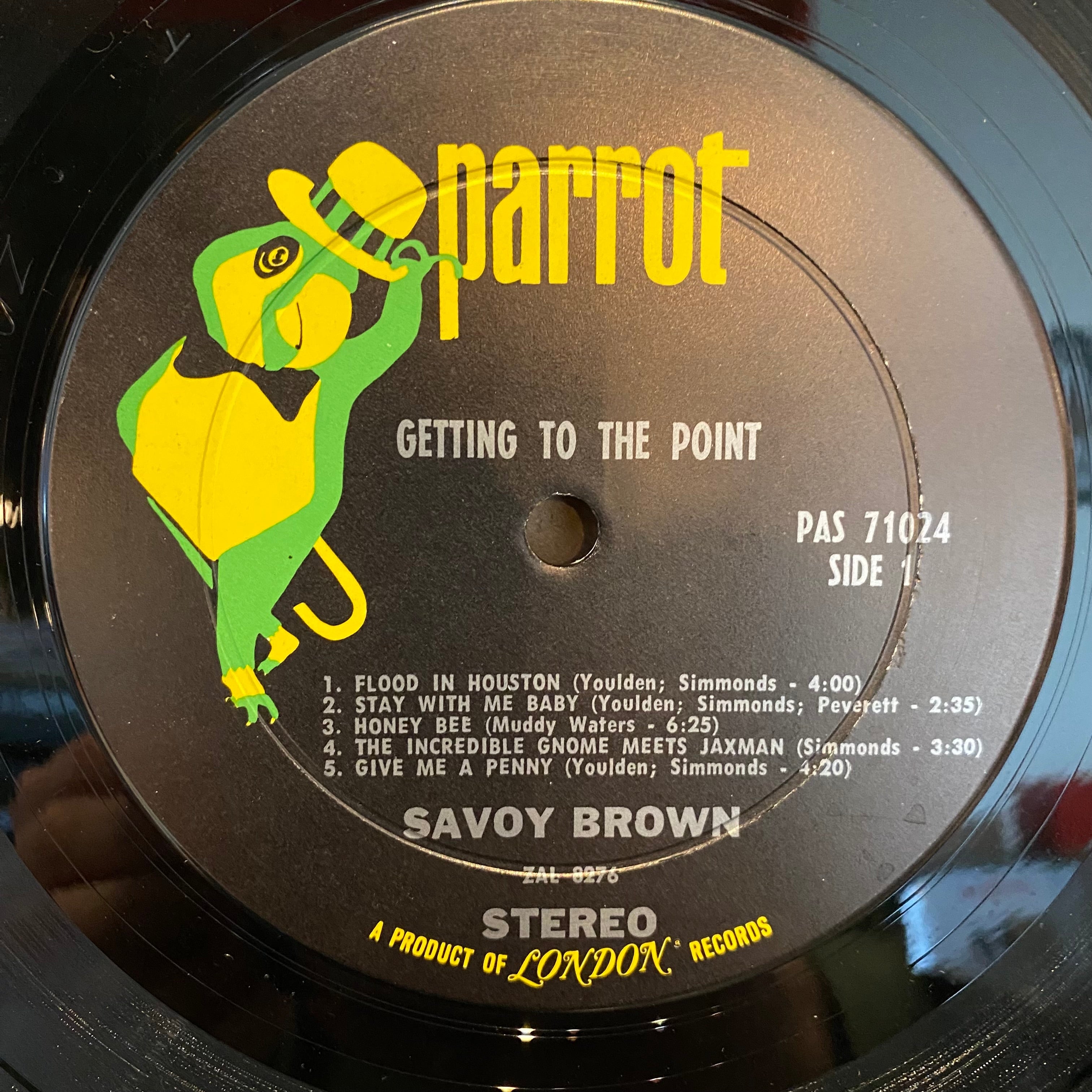 Savoy Brown - Getting To The Point *TERRE HAUTE* | Near Mint (NM) Excellent (EX)