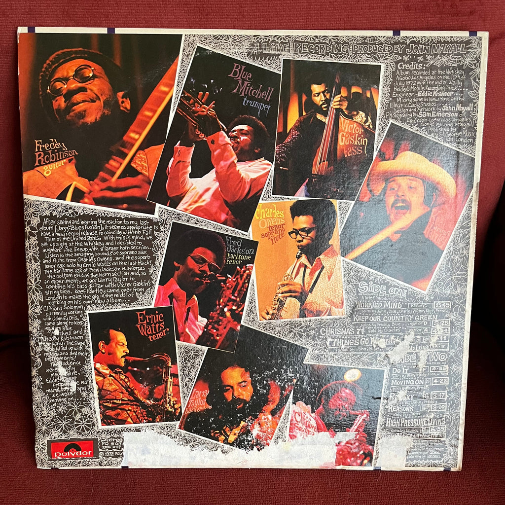 John Mayall - Moving On | Excellent (EX) Good Plus (G+)