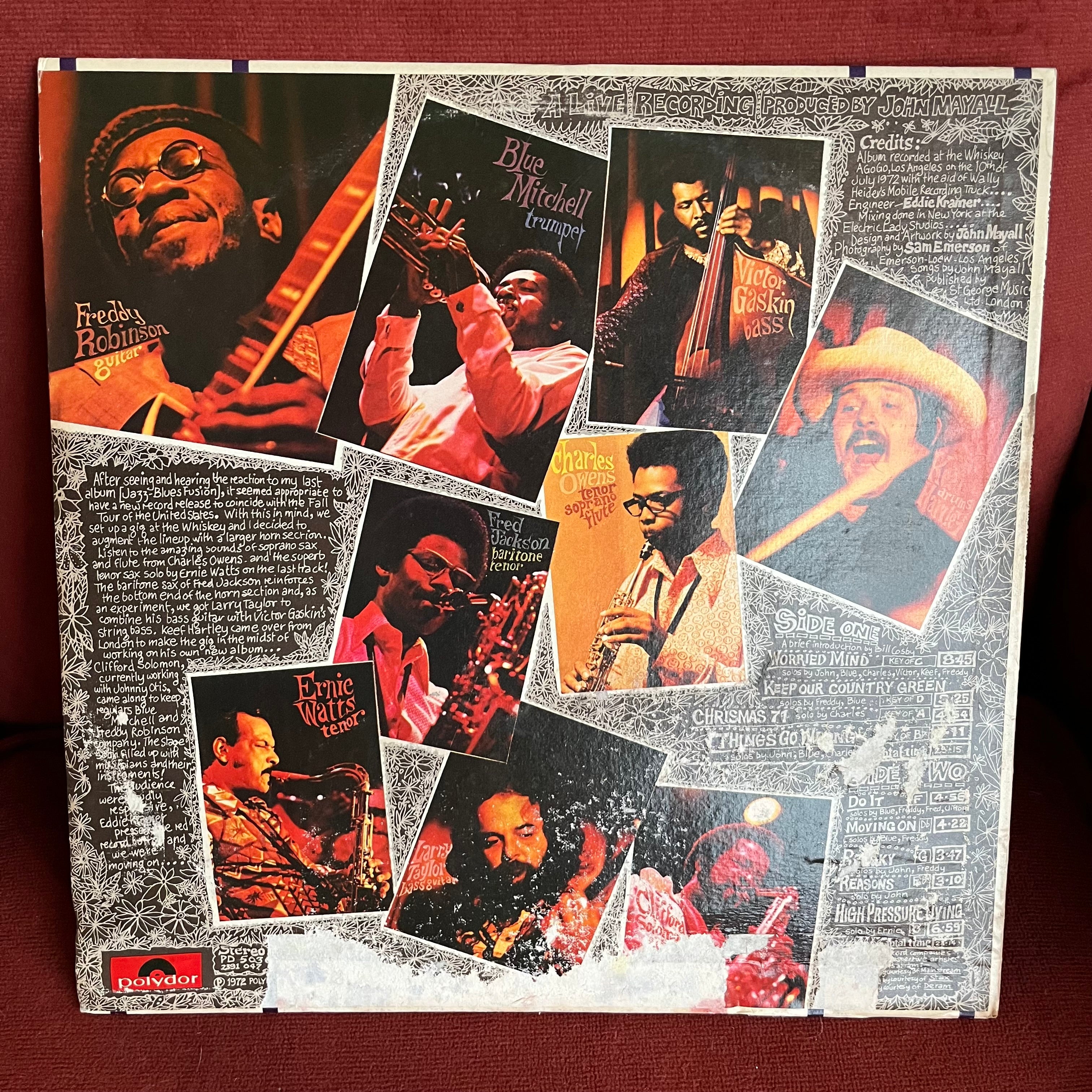 John Mayall - Moving On | Excellent (EX) Good Plus (G+)
