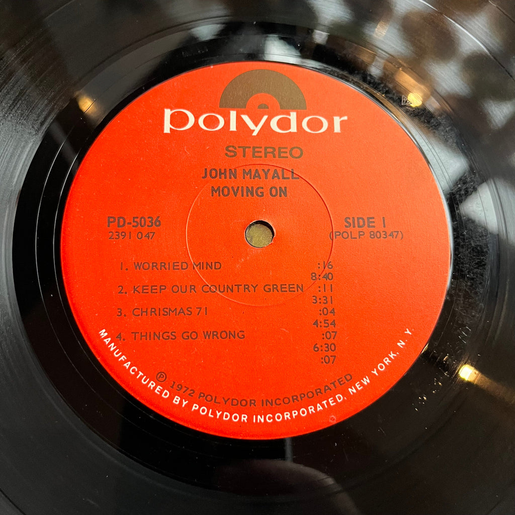 John Mayall - Moving On | Excellent (EX) Good Plus (G+)