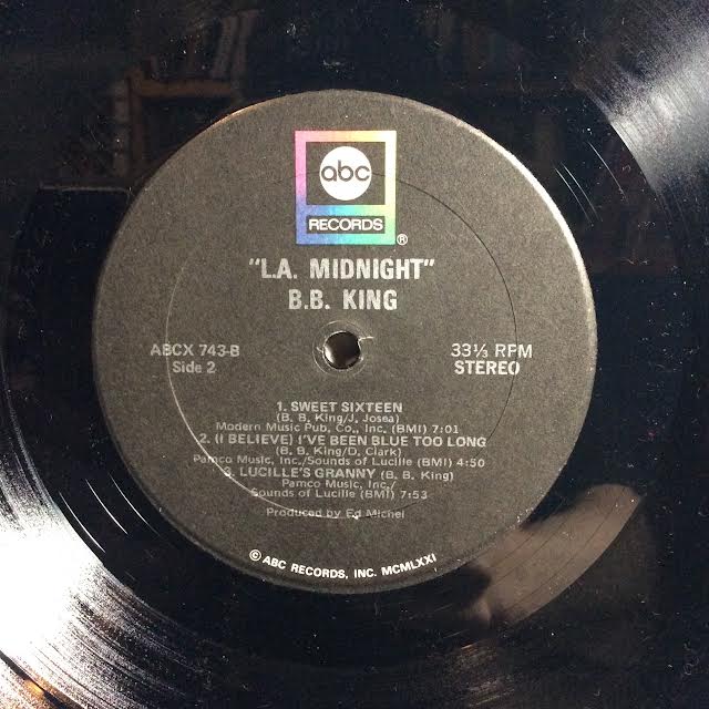 B.B. King - L.A. Midnight (VINYL) | Excellent (EX) Excellent (EX)