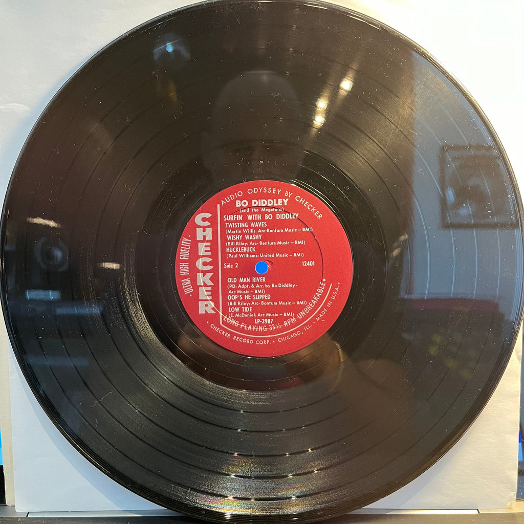 Bo Diddley - Surfin' With Bo Diddley | Good Plus (G+) Generic